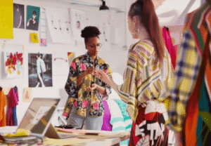 Fashion and Graphic Design Collaboration